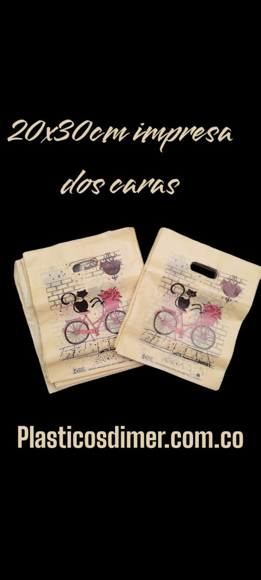 Bolsa de presentación con Impresión Estándar- Millar (1000 Bolsas)